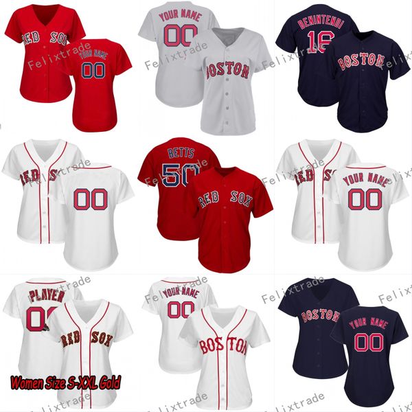 

Womens Boston J D Martinez Xander Bogaerts Chris Sale Rafael Devers Mookie Betts Andrew Benintendi Michael Chavis Moreland Red Sox Jersey