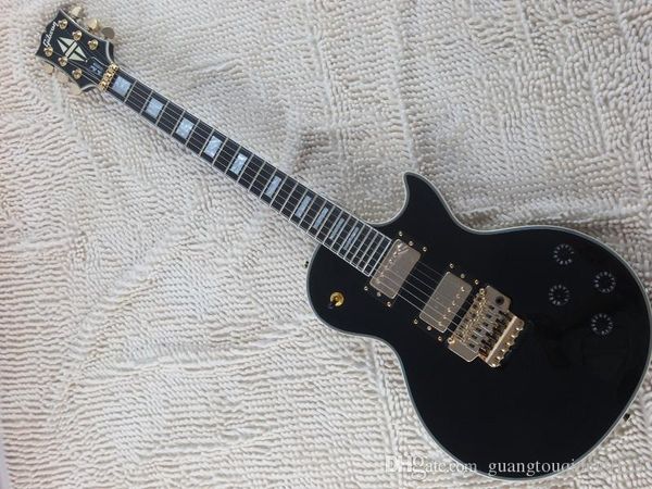 

LP заказ гитара электрическая, Black Beauty, Ebony Накладка, лады End с окантовкой, Golden аппаратных ресурсов