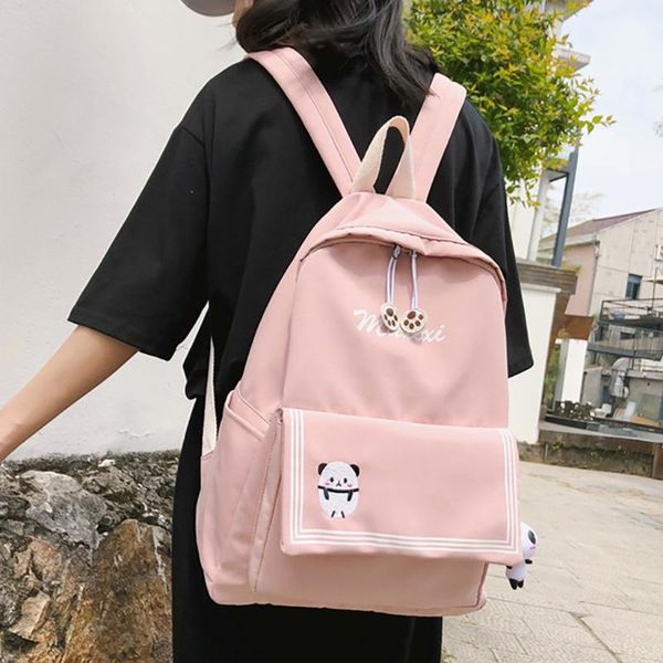 

нейлон женщины рюкзак сумка для подростков девушки опрятный стиль студент bookbag женский рюкзак рюкзак mochila escolar #t1g