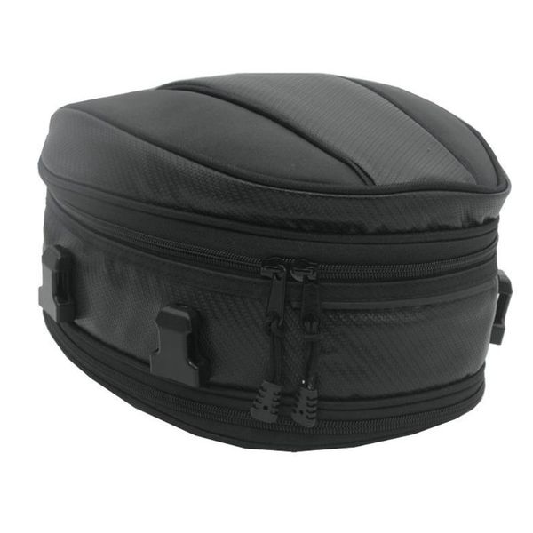 

back seat large capacity portable multi-functional tool pack durable motorcycle tail bag scooter rider waterproof cover rear