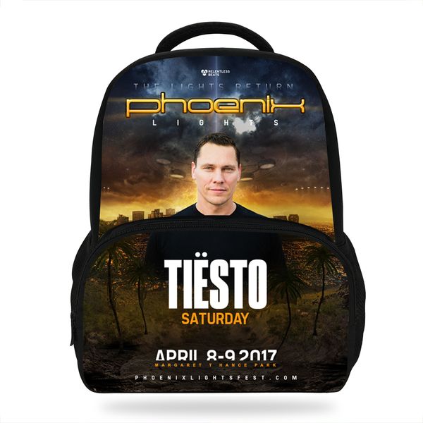 

14inch fashional character bag for children boys girls tiesto backpack for school kids students print bags