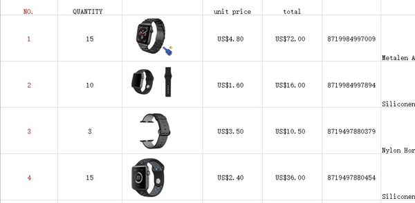 

749 pc watch band 280 pc other pl kindly check the price li t 2019 11 19