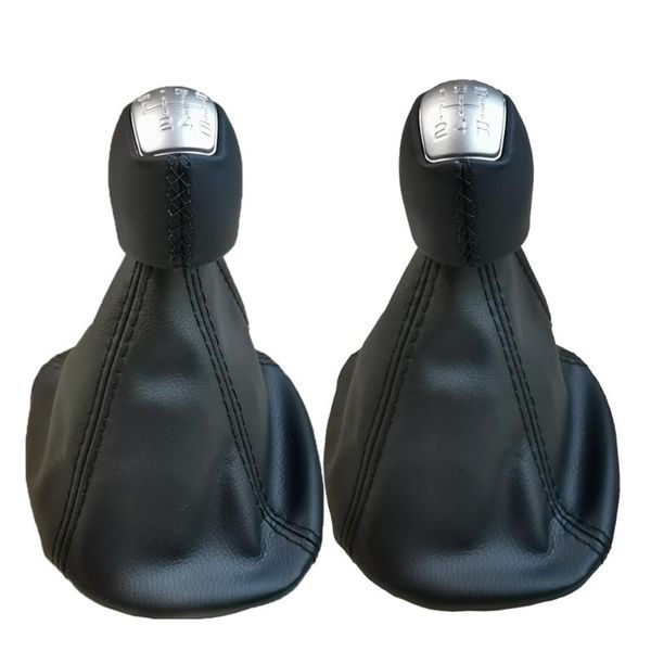 

5 speed 6 speed manual gearbox handles gear shift knob fit for iveco car gear lever stick with leather boots car accessories