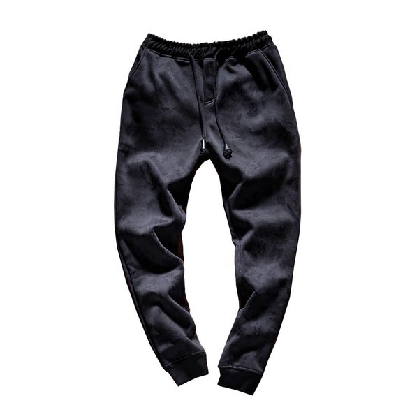 

fashion new arrival men camouflage pocket overalls casual pocket sport work casual trouser pants w308, Black