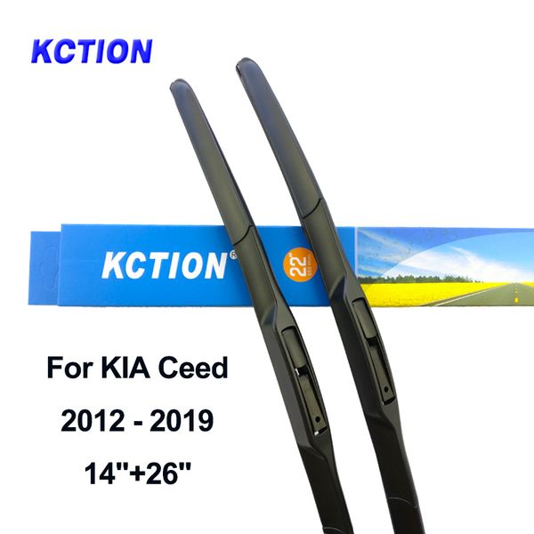 

windshield hybrid front wiper blade windscreen rear wiper car accessories for kia ceed year 2006 to 2019 fit push button/u hook