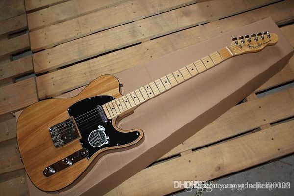 

лучшая цена высокого качества цвета природы telecaster гитары ameican стандарт telecaster электрическая гитара