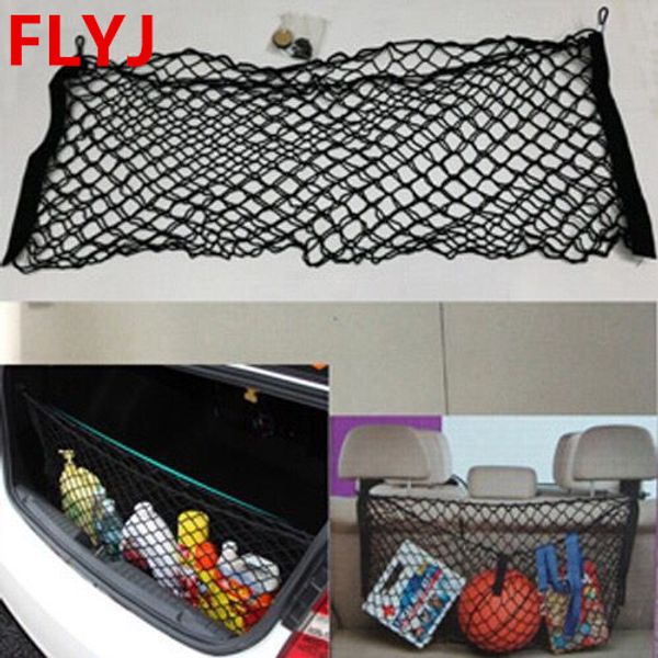 

for mitsubishi outlander asx pajero pajero sport lancer car trunk mesh net cargo luggage trunk organizer car accessories
