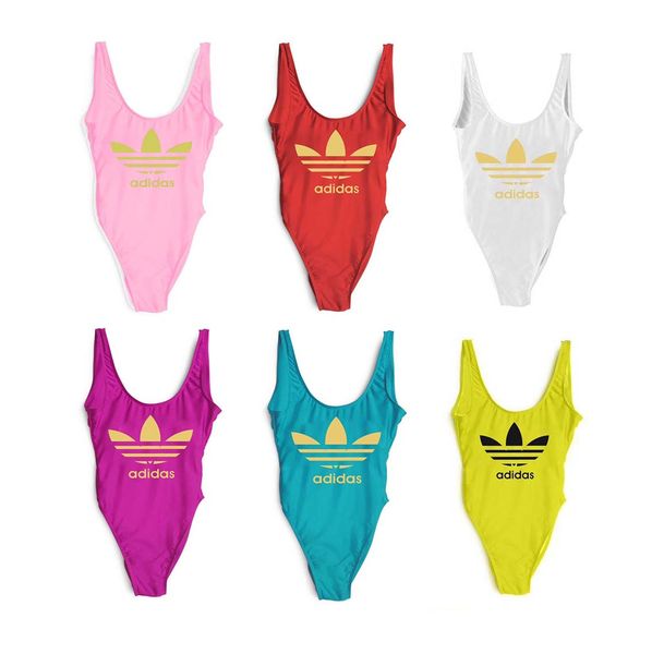 

womens luxury jumpsuits womens one-piece swimsuits brand bikini designer one-piece swimwear for women luxury bikini 6 color, White;black