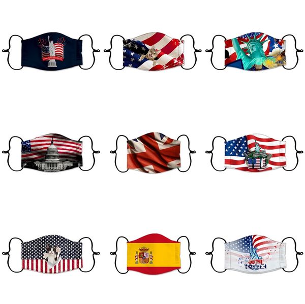 

отпечатано защитная маска рм2,5 пыле ребенок взрослый маска цветок дизайнер моющийся многоразовый маска для лица # 960