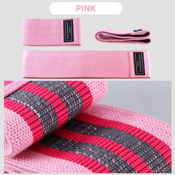 

yoga resistance band sport loop bands fitness loop polyester cotton material training exercise keep tights buttocks slim