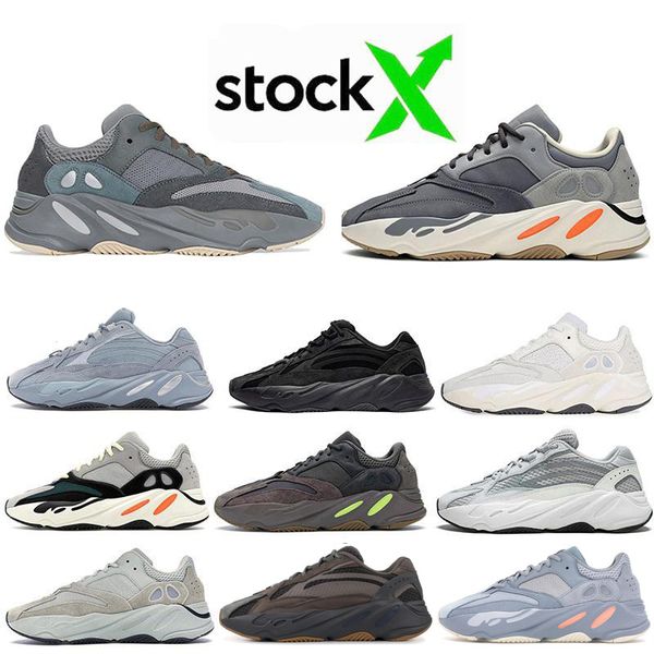 

kanye west 700 wave runner inertia reflective tephra running shoes solid grey utility black vanta men women sport sneakers