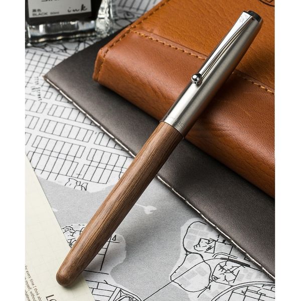 

Remastered Classic Wood Fountain pen 0.38mm extra fine nib calligraphy pens Stationery Office school supplies, Multicolor