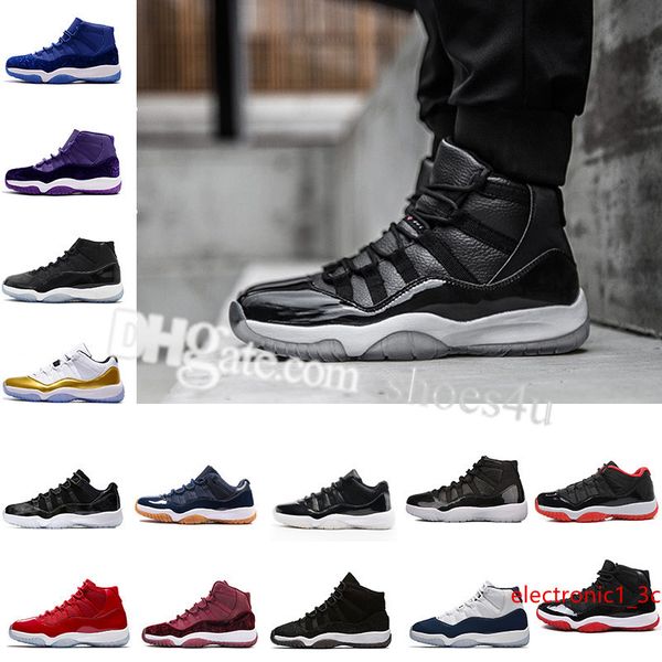 

numbe 45 11 spaces jams basketball shoes for men women s 11s athletic sport sneakers size us 5.5-13 eur 36-47