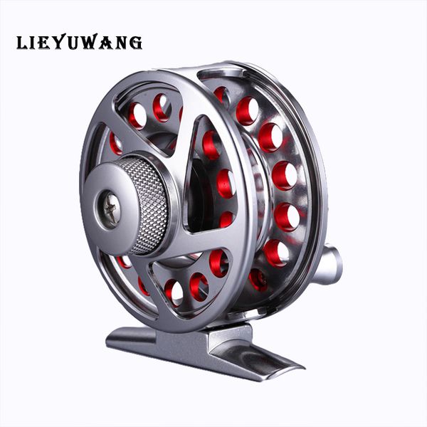 

lieyuwang ds40-90 all metal fish line wheel superhard fishing reel one way bearing fishing spool with disc type brake