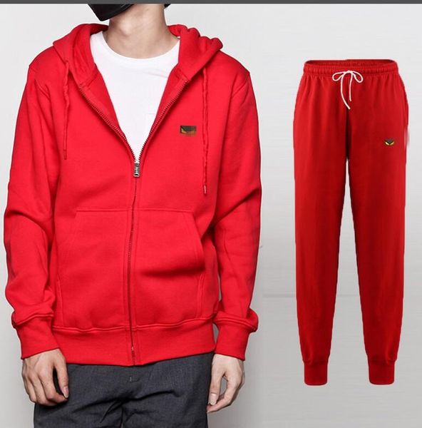 

men designer s tracksuits cardigan jackets hooded hoodies long pants sweatsuits casual active print suits 2 pcs mens clothing, Gray