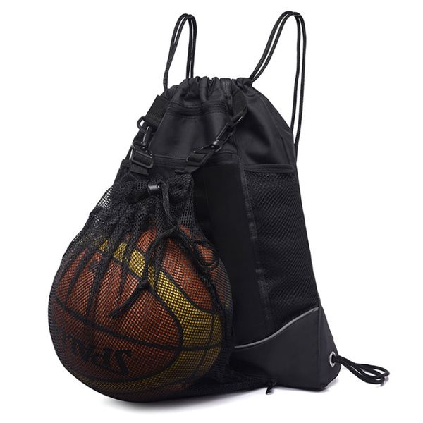 

fanson basketball bags for football volleyball soccer bag mash pack fitness bucket bag outdoor basketball backpack for men