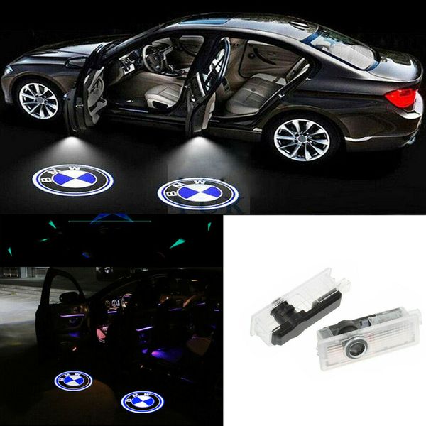 

2pcs fit bmw car door led logo light projector ghost shadow welcome lights shadow light for e90,e46,f11,e61,e60,f31 lamp