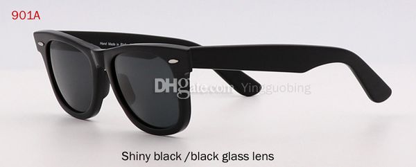 Оптово-новые старинные мужчины Солнцезащитные очки Женщины Бренд Square G15 Стеклянные Наклонные наклонные Солнца Солнцезащитные Очки UV400 Очки Oculos De Sol Gafas