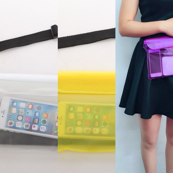 

m195w outdoor sports waist drifting beach mobile phone pvc three-layer outdoor sports waterproof bag sealed touchable mobile phone waterproo