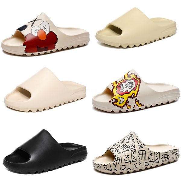 

women' beach slippers 2020 summer women men lady retro stitching colorcasual low beach open peep toe sandals shoes slides#897, Black;grey