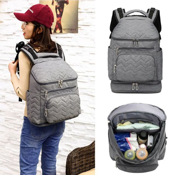 

2019 new diaper babby care changing bag for moms mother backpacks mommy maternity pram stroller nappy nursing travel backpack