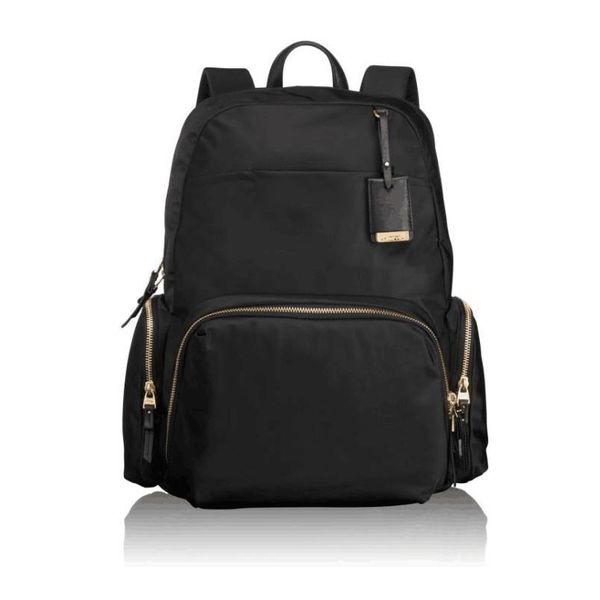 

New arrival tum i balli tic nylon 484707 women bu ine ca ual large capacity backpack lapbag black blue mix way bu ine ca ual