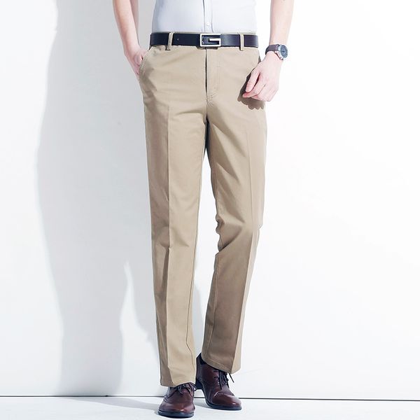 

mrmt 2019 brand summer new men's trousers leisure pants for male long pants fashion straight trouser, Black