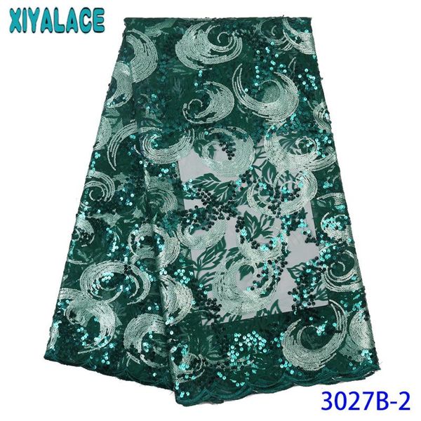 

french net lace nigerian african tulle embroidered lace fabric with sequins for wedding dresses ks3027b, Pink;blue