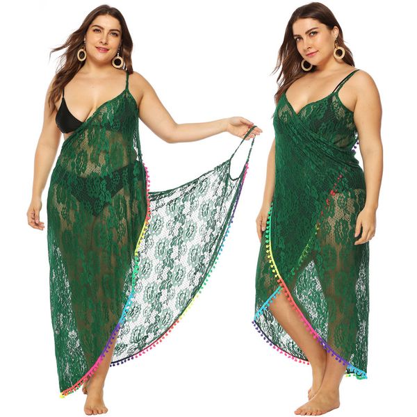 

swim cover up dresses beachwear for women tunica coverup long summer saida de praia plus size cape swimwear outwear sexy, Blue;gray
