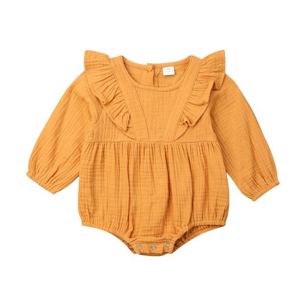 

focusnorm autumn winter bodysuits newborn baby girl boy long sleeve adorable romper jumpsuit outfits clothes for baby 3-24months, Blue