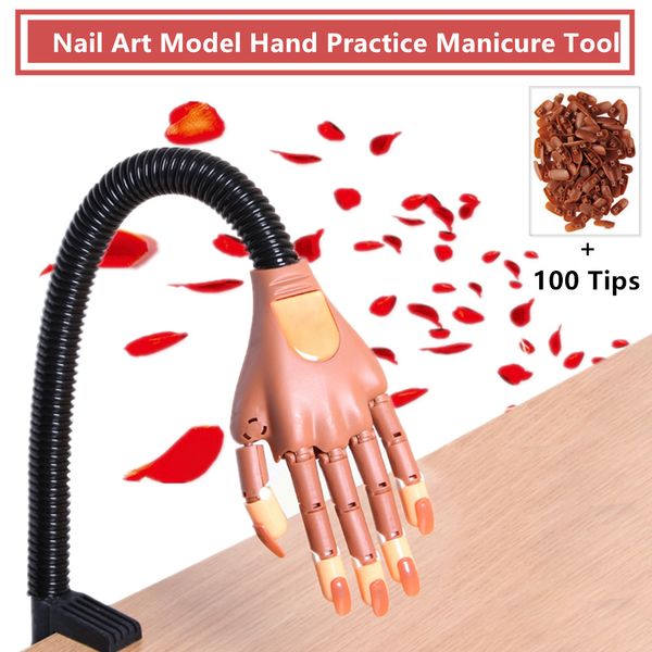

Новый стиль Nail Art практика руки мягкие ногтей обучение ручной держатель модель дл