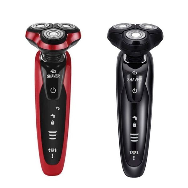 

wet dry electric shaver facial electric razor for men male beard shaving machine rotary head usb rechargeable sarmocare