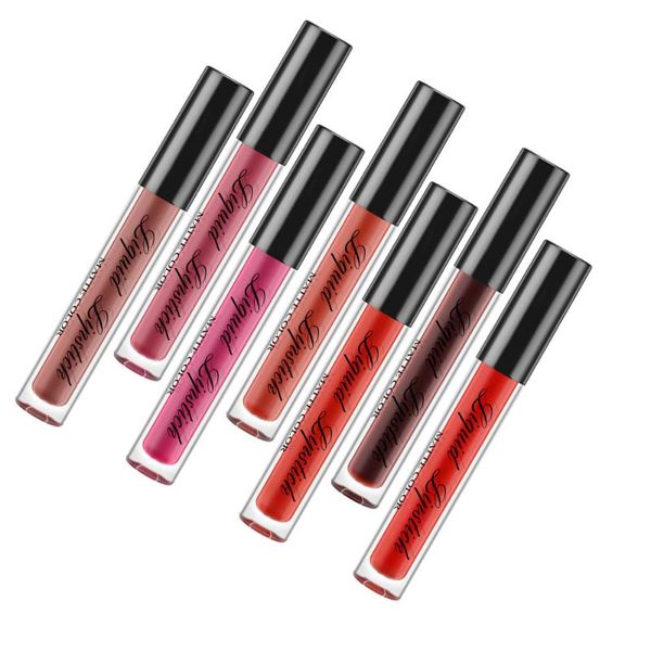 

female moisture water-resistant korean lipstick long lasting red matte lipstick set