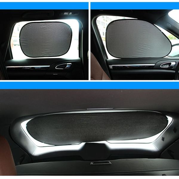 

5pcs set auto car front rear window foldable visor sun shade windshield