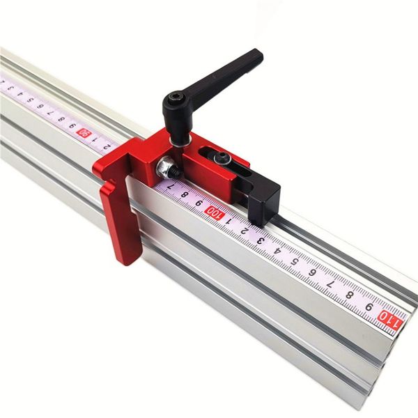

miter gauge table saw aluminium profile 75mm height t-tracks ser