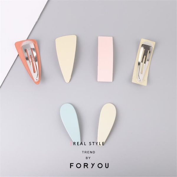 

colorful frosted cute children hairgrip women girls hair clips bobby pin accessories for hair hairpin barrette hairclip headwear, Black;brown