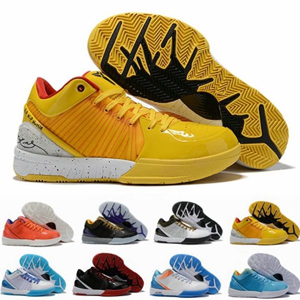

designer zoom kobe iv 4 protro mens basketball shoes draft day hornets 4s trainers bruce lee baskets des chaussures schuhe scarpe sneakers