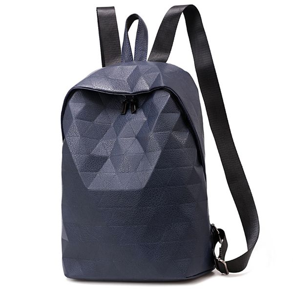 

women backpack geometric backpacks bagpack girls travel shoulder bags for school back pack female blue