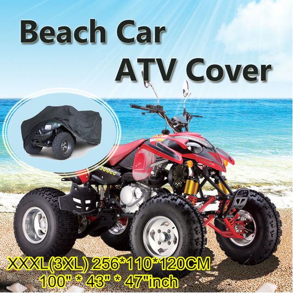 

новые поступления 2016 водонепроницаемый atv обложка универсальный квадроцикл protection 1шт black silver бесплатная доставка автомобиль пля