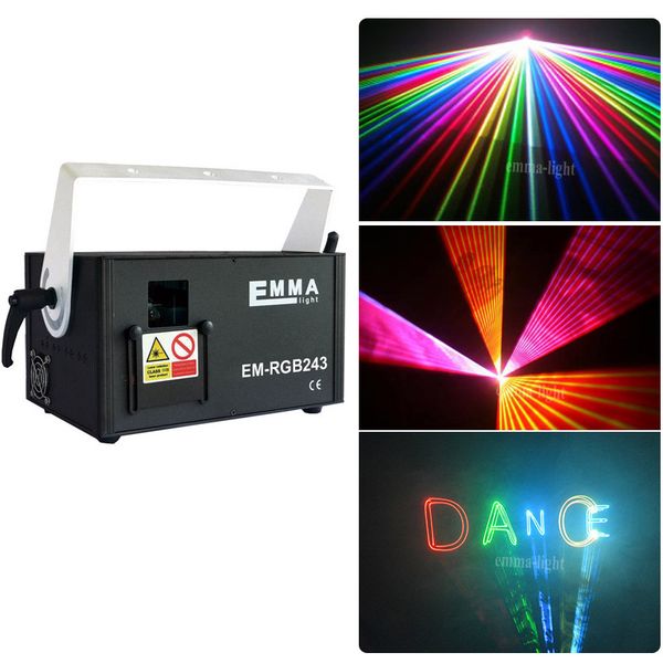 

2 watt ilda ishow rgb laser light projector for disco dj dmx bar stage laser show