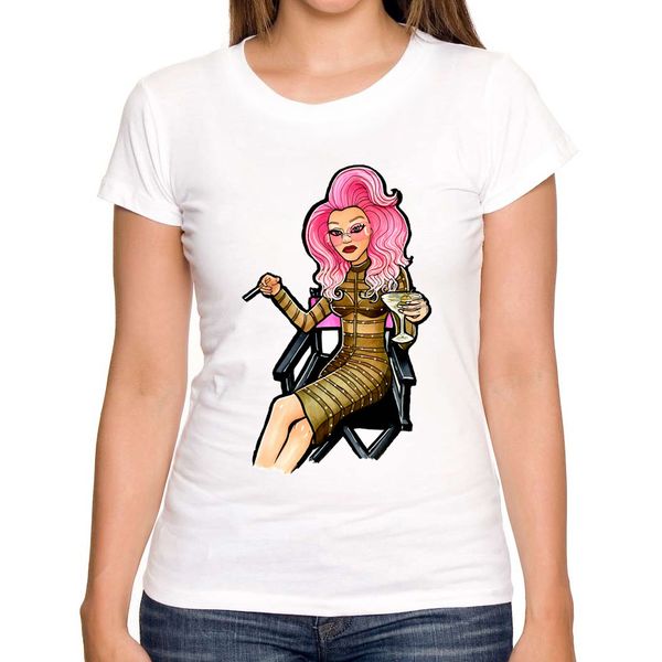 

fashion ladies tees summer latest design printed shirley says very interesting nice t-shirts, White