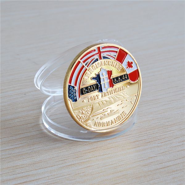 

world war 2 d-day landing 70th anniversary gold coin remembrance day