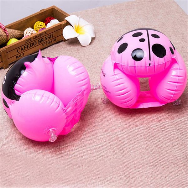 

children swim arm bands floats ladybug shape thick inflatable armbands floater trainer pool toy