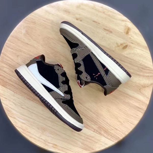 

ts junior jack youth 1s 2019 cactus kids basketball shoes sail black dark mocha travis scot low cut 1 children big boys girls baby trainers