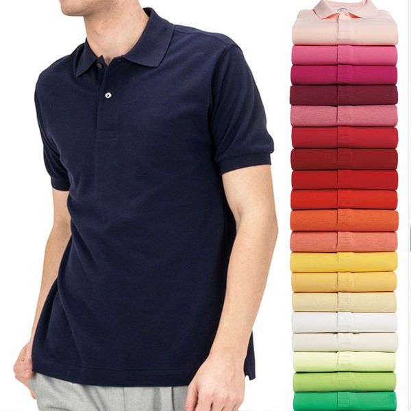 

men polos summer designer t shirts for men brand men fabric letter polo t-shirt collar casual t-shirt tee shirt polo brand