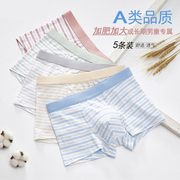 

children's underwear underwear and trousers boys 12-15 years old fat baby loose children's boxer plus fat size modal boy's tr, Black;white