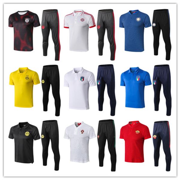 

2019 2020 new soccer polo tracksuit chandal futbol survêtement de football survetement homme foot training suit