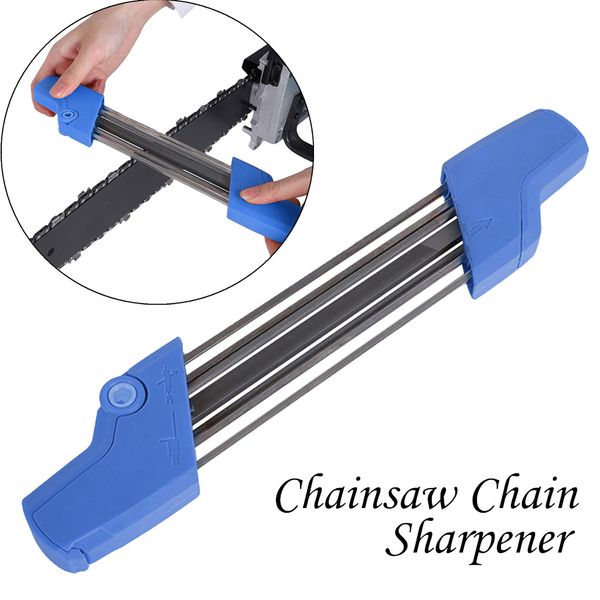 

easy file 2 in 1 chainsaw chain sharpener 5/32p 4.8mm chain grinding tool whetstone sharpening tool power tools accessories