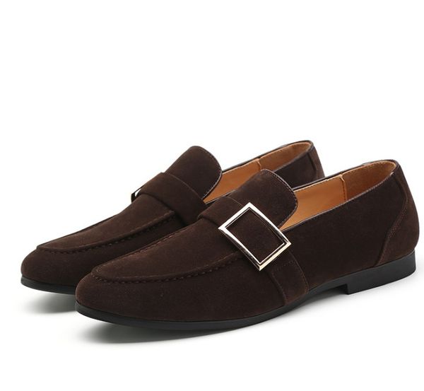 

new men dress shoes shadow patent leather fashion groom wedding shoes men italian style oxford shoe big size 37-48, Black