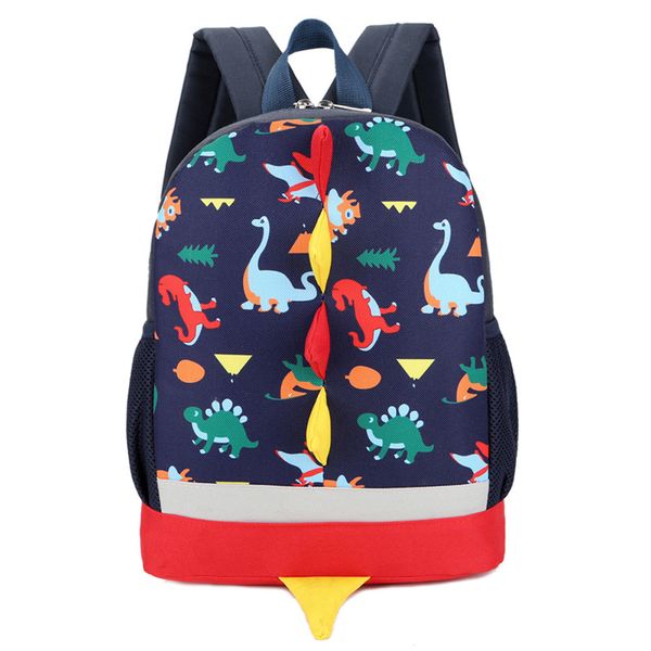 

new baby boys girls kids dinosaur pattern animals backpack toddler travel backpack waterproof school bag#zs